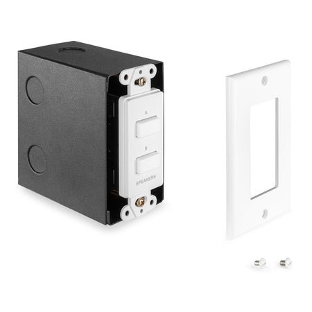 Power Dynamics PDWS2 - Selector altavoces por pulsador A/B - Tempo Shop