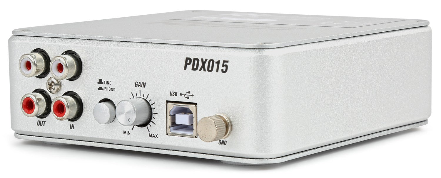 Power Dynamics PDX015 - USB Pre amplificador de Phono con Software - Tempo Shop