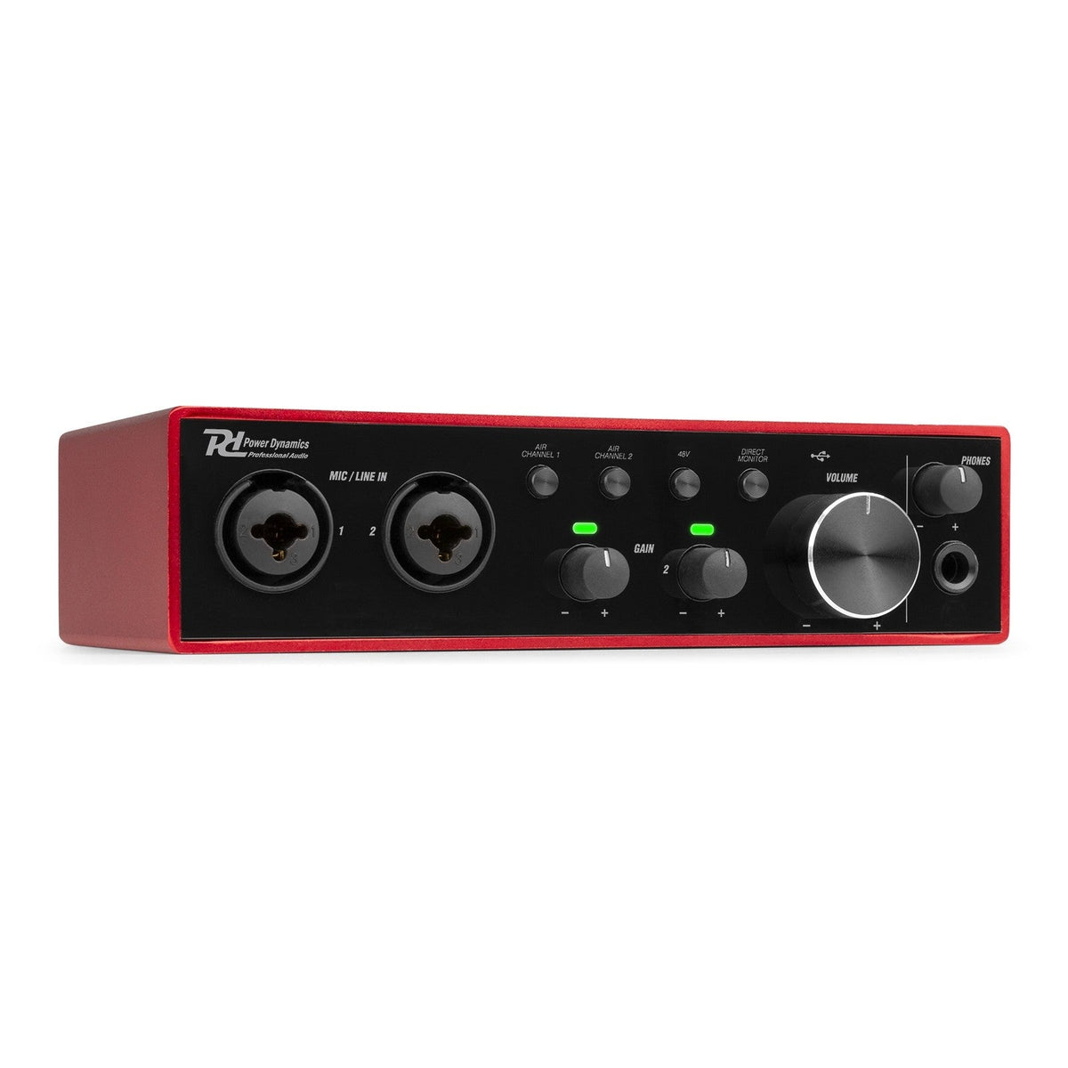 Power Dynamics PDX22 - USB Audio Interface Combi - Tempo Shop