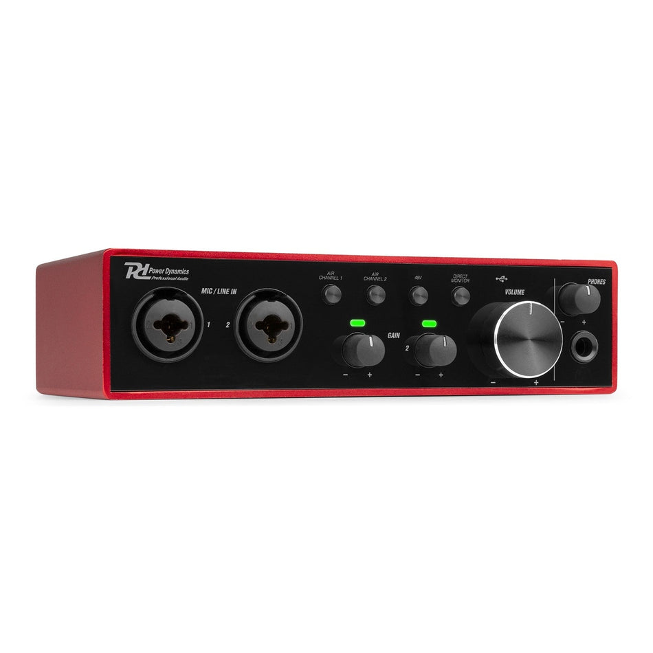 Power Dynamics PDX22 - USB Audio Interface Combi - Tempo Shop