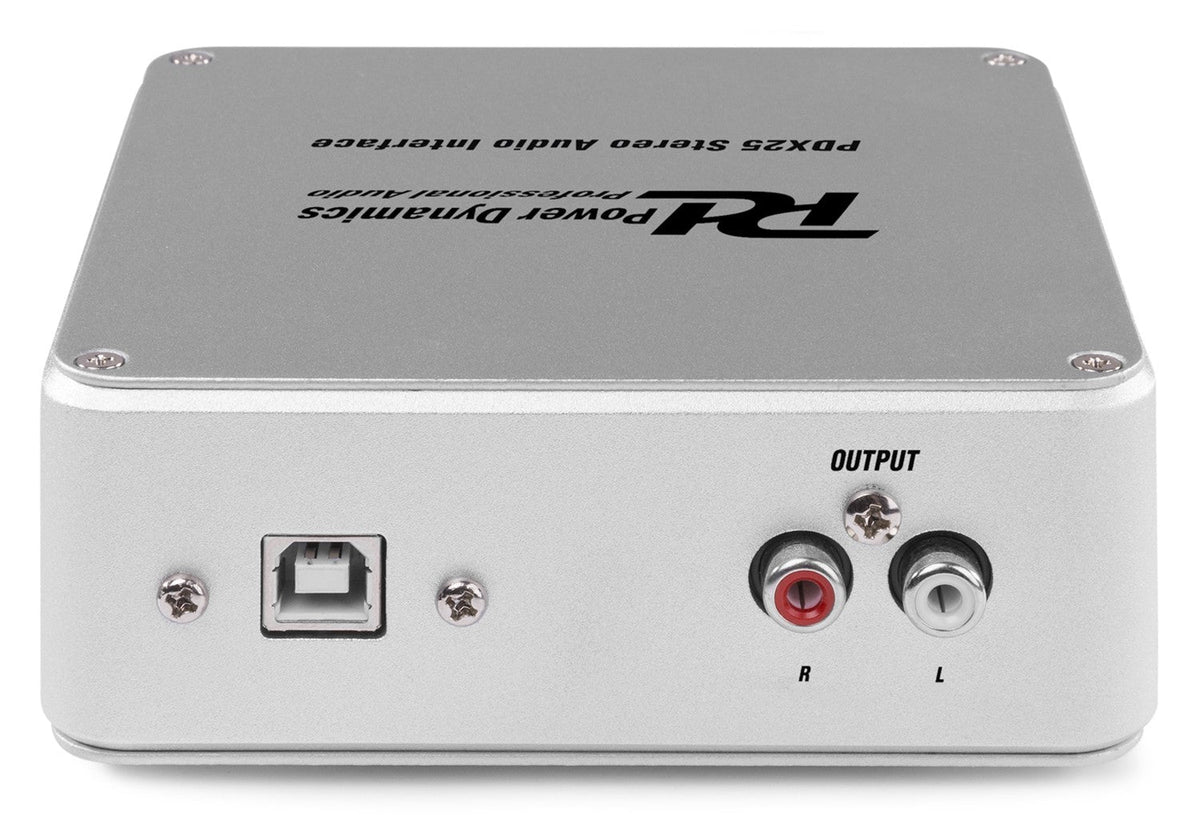 Power Dynamics PDX25 - Interface de audio USB 2Canales - Tempo Shop