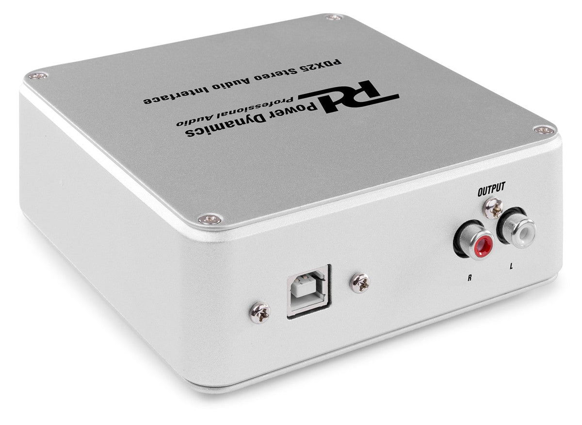 Power Dynamics PDX25 - Interface de audio USB 2Canales - Tempo Shop