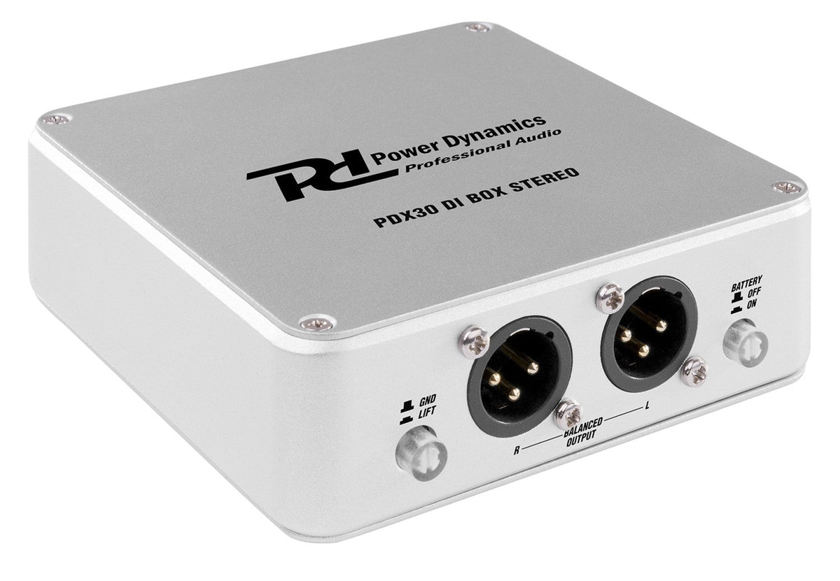 Power Dynamics PDX30 - Caja Activa DI estéreo - Tempo Shop