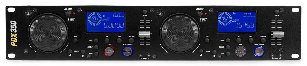Power Dynamics PDX350 - Doble reproductor CD/MP3/USB - Tempo Shop