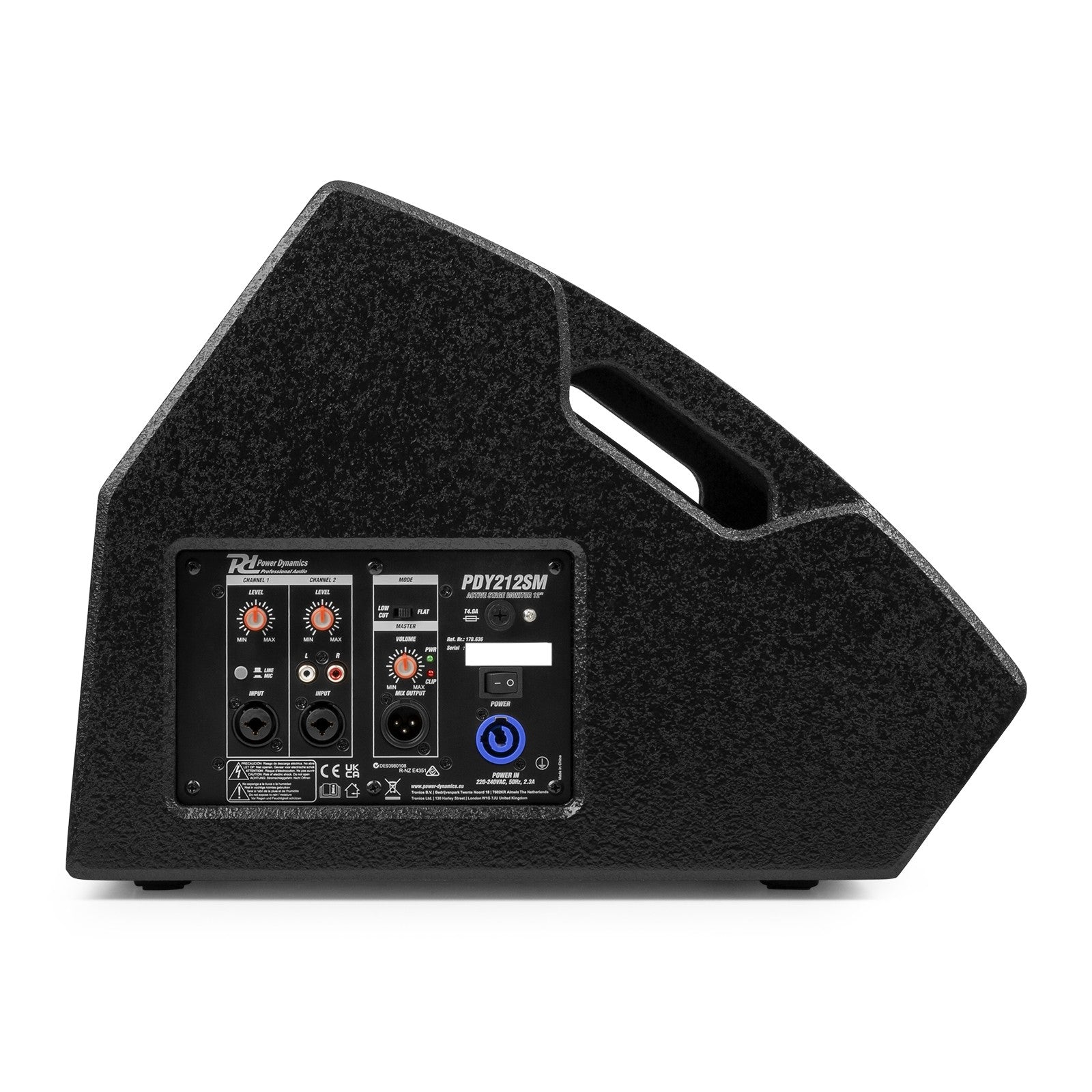 Power Dynamics PDY212SM - Altavoz monitor activo 12” - Tempo Shop