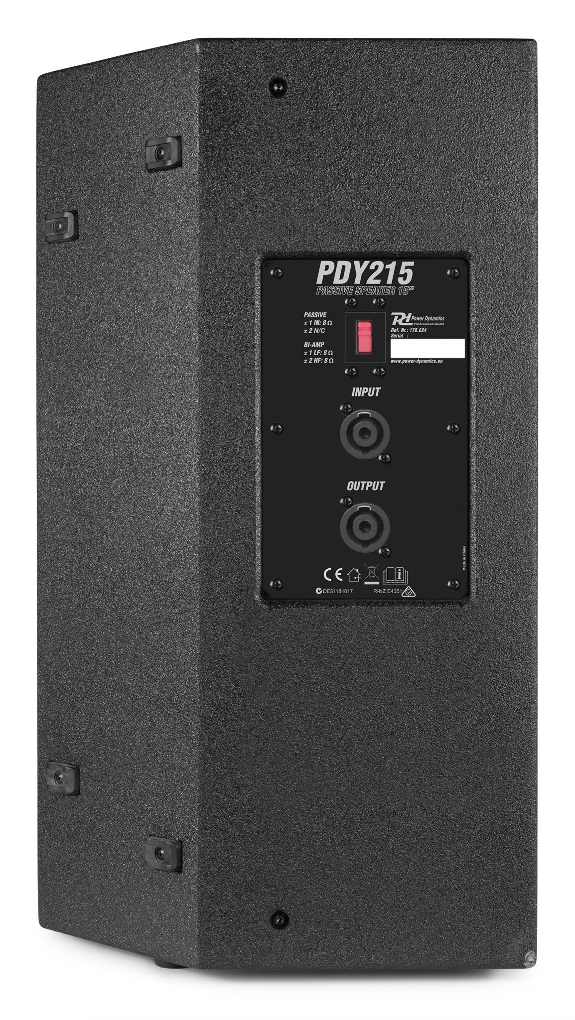 Power Dynamics PDY215 - Altavoces Pasivos 15” 800W - Tempo Shop