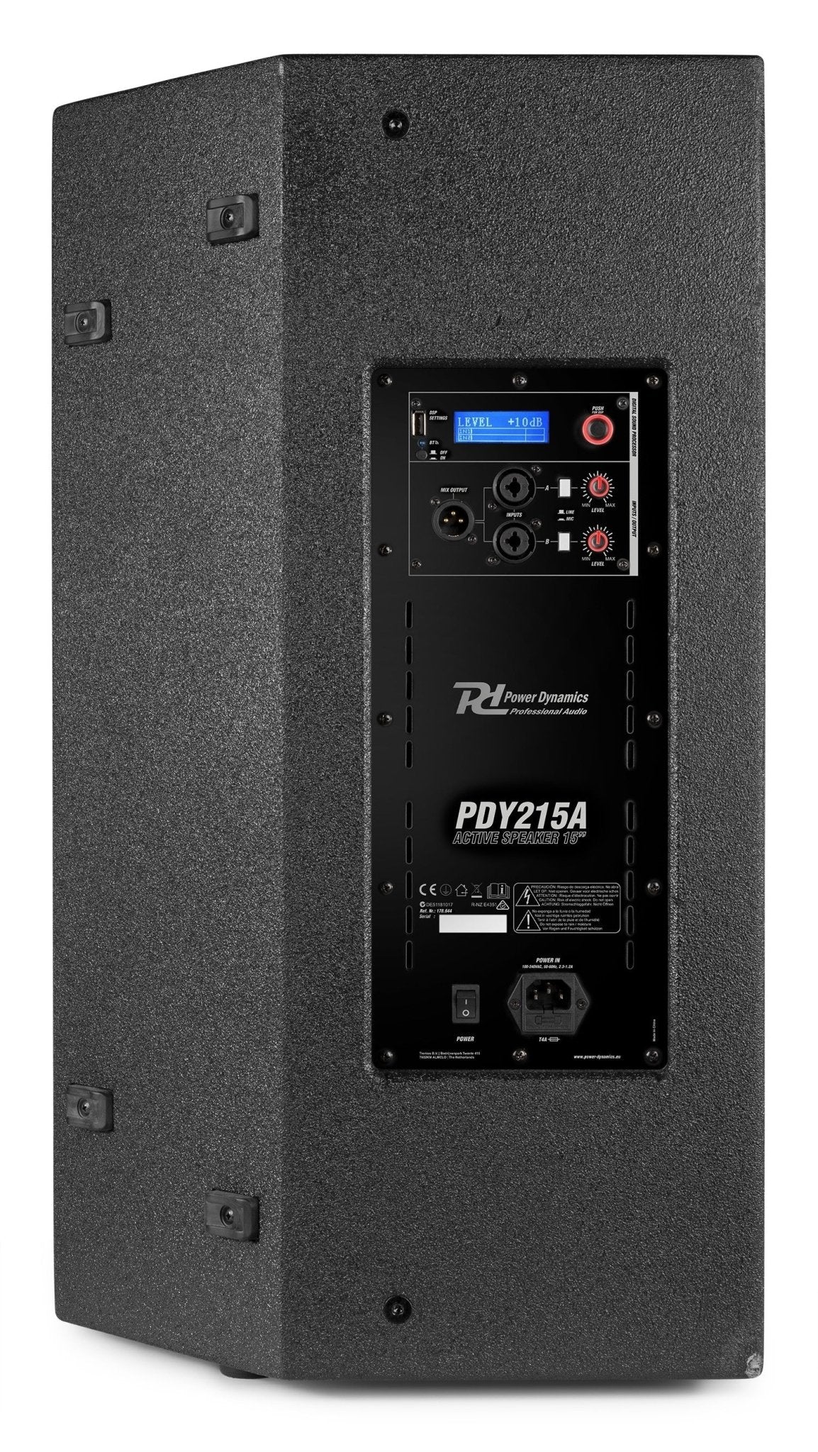 Power Dynamics PDY215A - Altavoz Activo 15” 800W DSP/BT - Tempo Shop