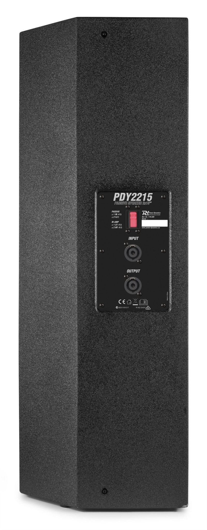Power Dynamics PDY2215 - Altavoces Pasivos 2x 15” 1600W - Tempo Shop