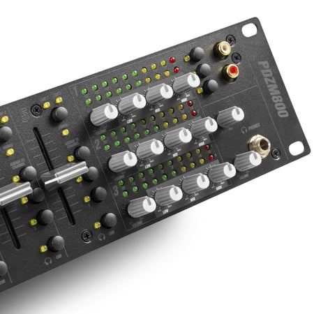 Power Dynamics PDZM800 - Mezclador de instalación de 7Ch con 3 zonas - Tempo Shop