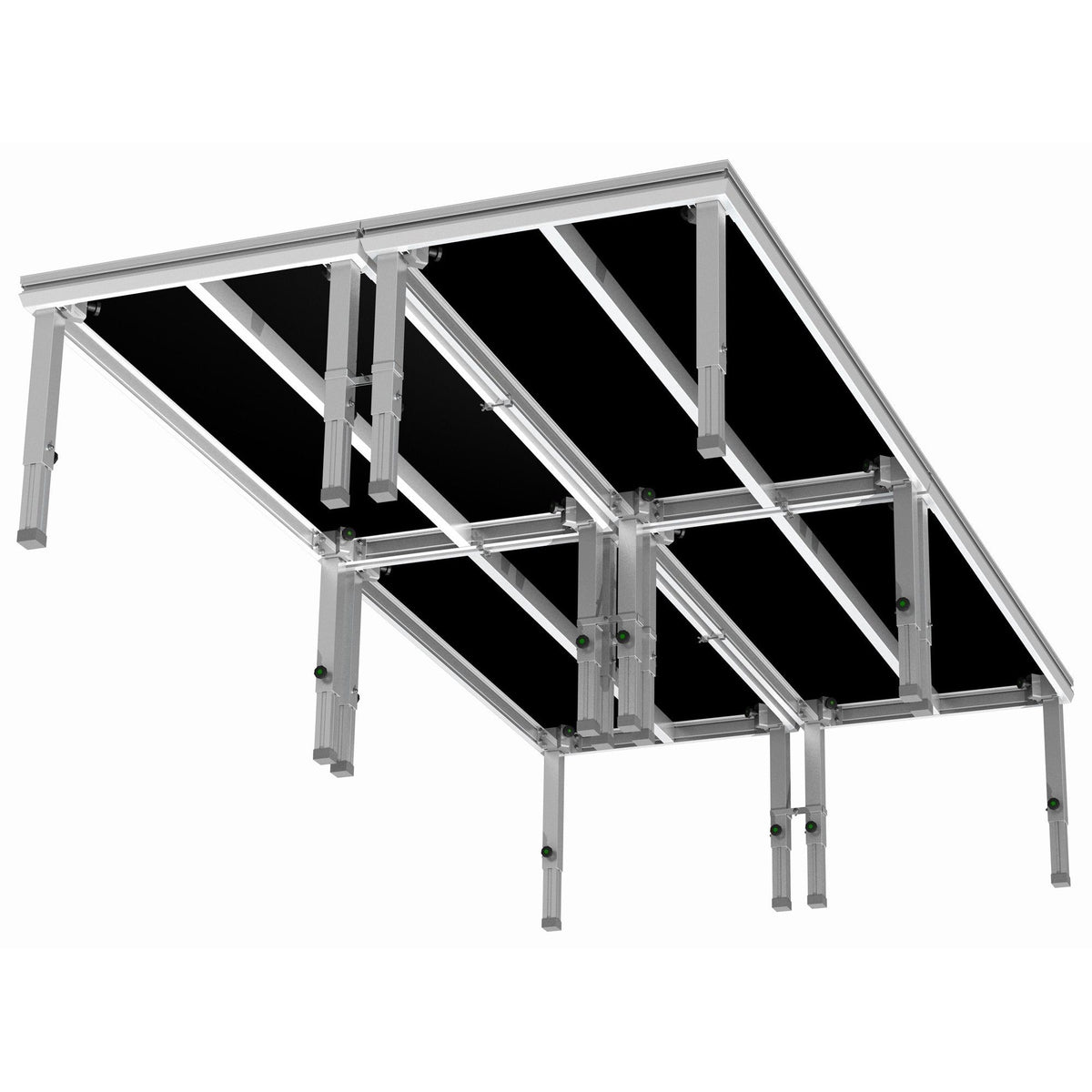 Power Dynamics 750LTL2 - Garra pata a pata para tarimas (para 2 patas) - Tempo Shop
