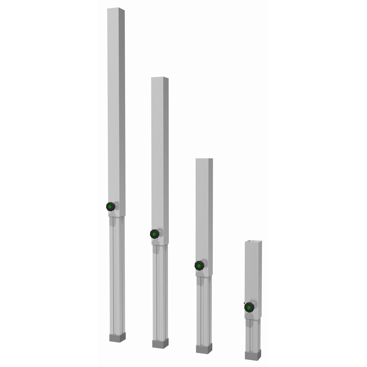 Power Dynamics 750TL - Pata telescópica 80 - 140cm (pack de 4) - Tempo Shop