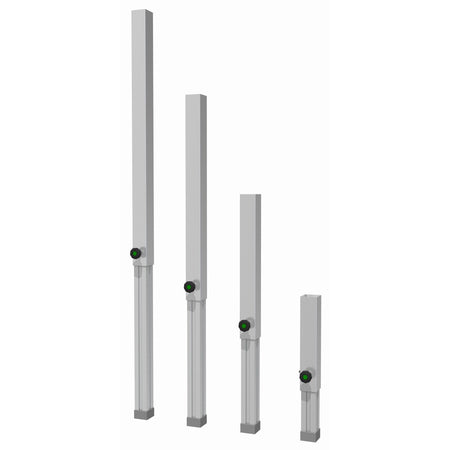 Power Dynamics 750TL - Pata telescópica 80 - 140cm (pack de 4) - Tempo Shop