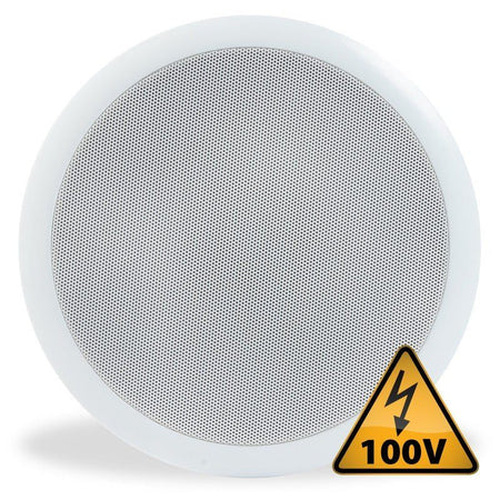 Power Dynamics 952.534 - Altavoz de techo 100V 8" Basic Blanco - Tempo Shop