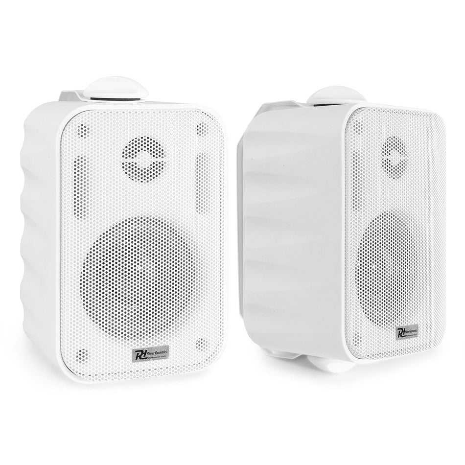 Power Dynamics BC30V - Pareja de altavoces blanco IPX5 100V 3" 60W - Tempo Shop