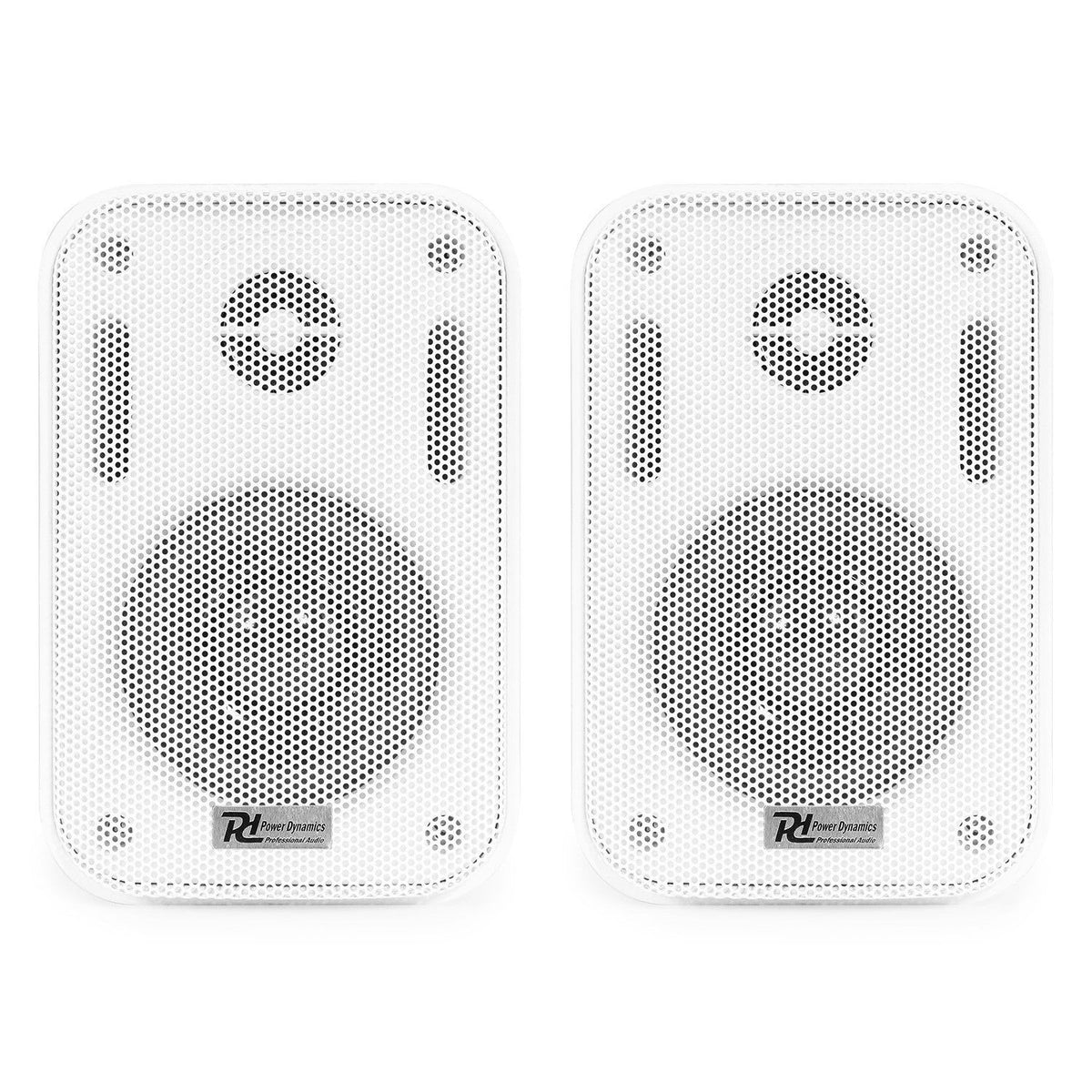 Power Dynamics BC30V - Pareja de altavoces blanco IPX5 100V 3" 60W - Tempo Shop