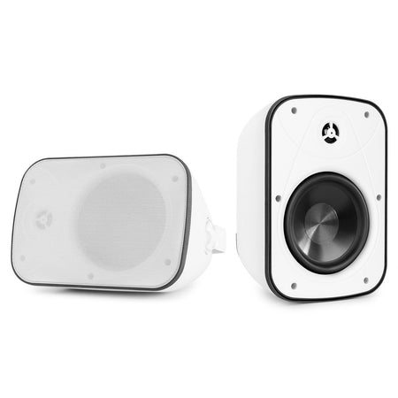 Power Dynamics BD65W - Altavoz de pared Interior/Exterior Blanco 150W - Tempo Shop