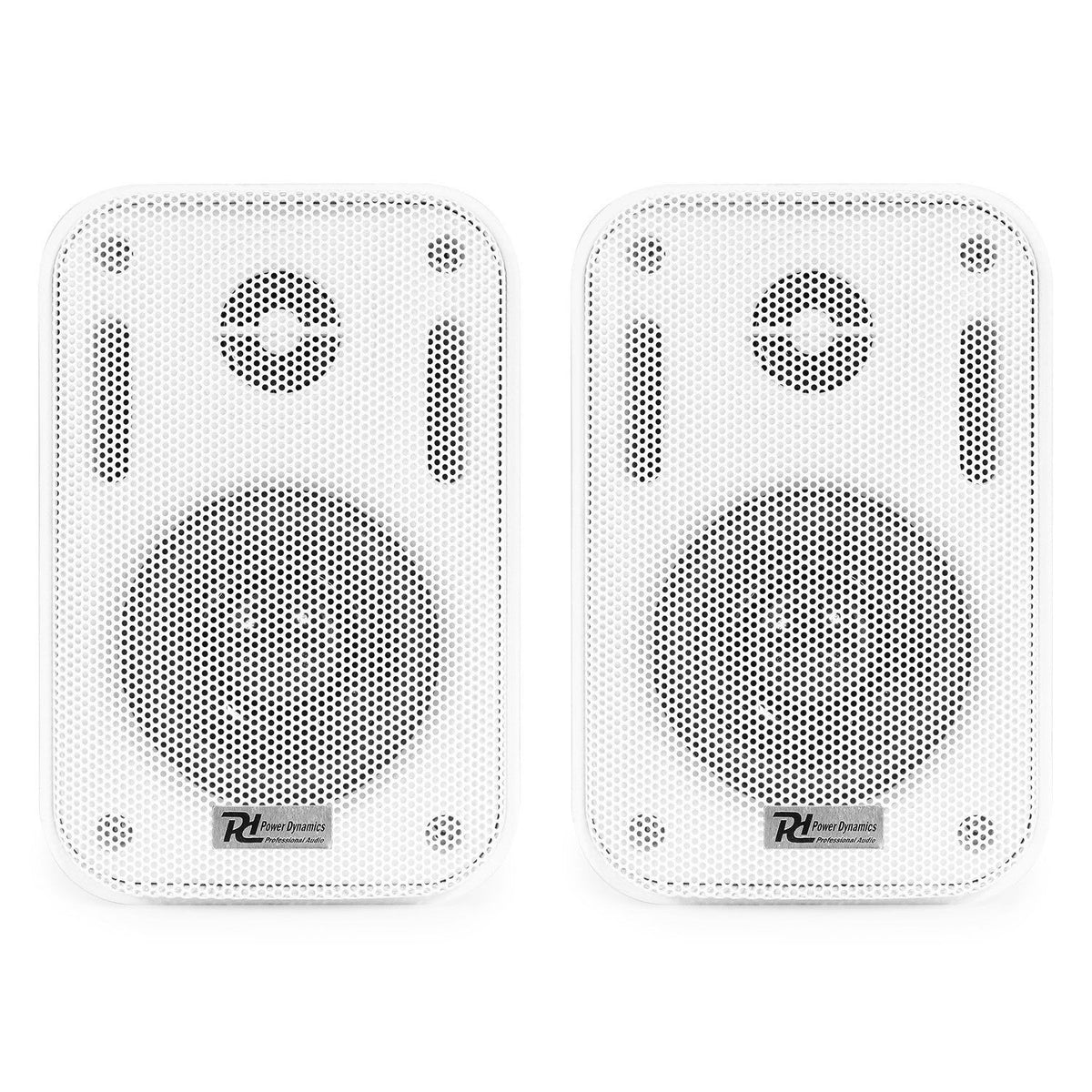 Power Dynamics BG030 - Conjunto altavoces Interior/Exterior 3" 60W Blanco - Tempo Shop