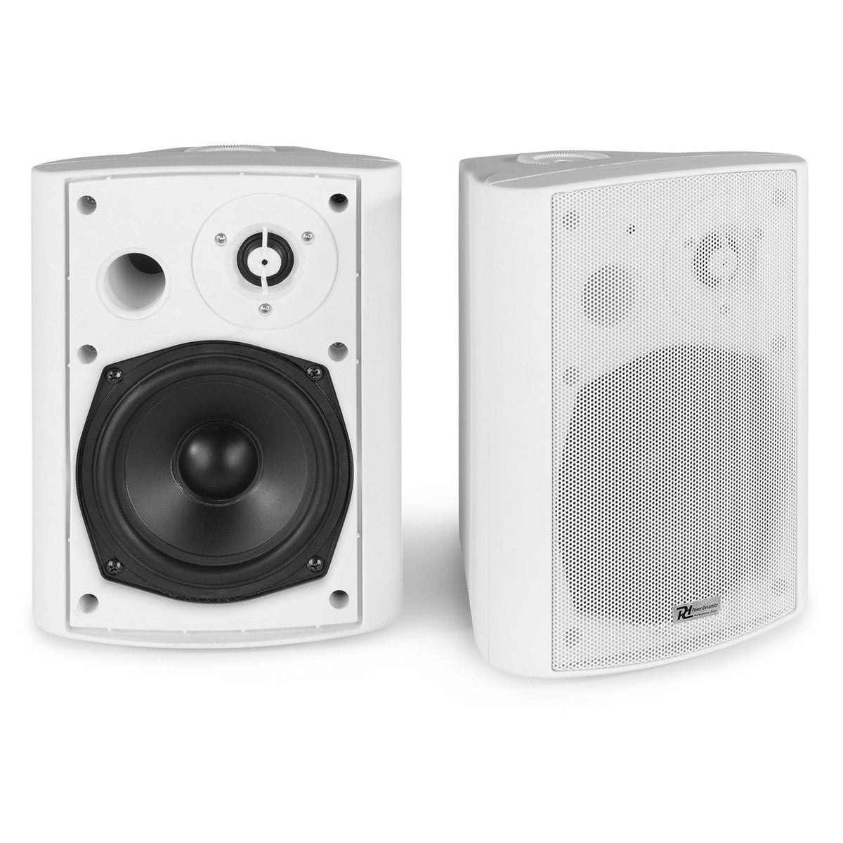 Power Dynamics BGB50 - Set de altavoces activos interior/exterior con BT 5.25” 100W Blanco - Tempo Shop