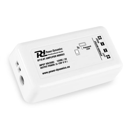 Power Dynamics BT10 - Amplificador compacto estéreo BT - Tempo Shop
