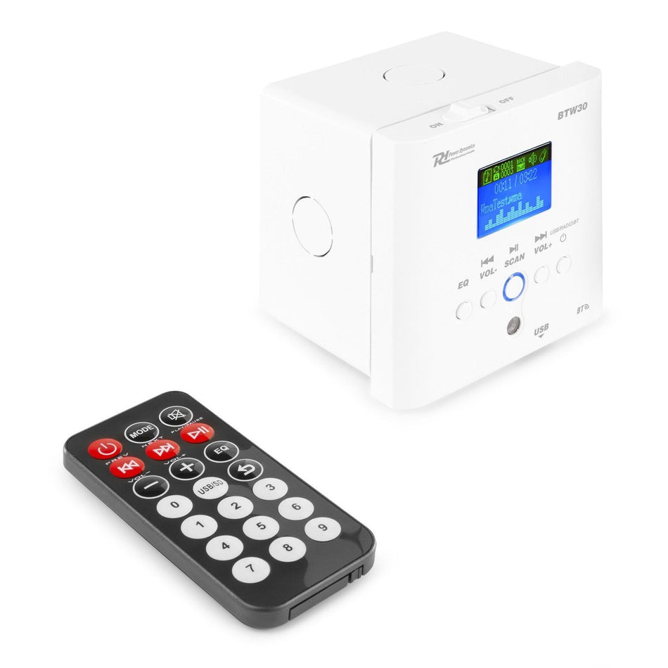 Power Dynamics BTW30 - Sistema de audio para pared 2x15W BT - Tempo Shop