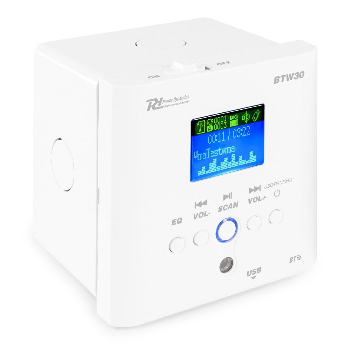 Power Dynamics BTW30 - Sistema de audio para pared 2x15W BT - Tempo Shop