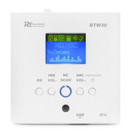 Power Dynamics BTW30 - Sistema de audio para pared 2x15W BT - Tempo Shop