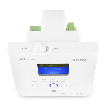 Power Dynamics BTW30 - Sistema de audio para pared 2x15W BT - Tempo Shop