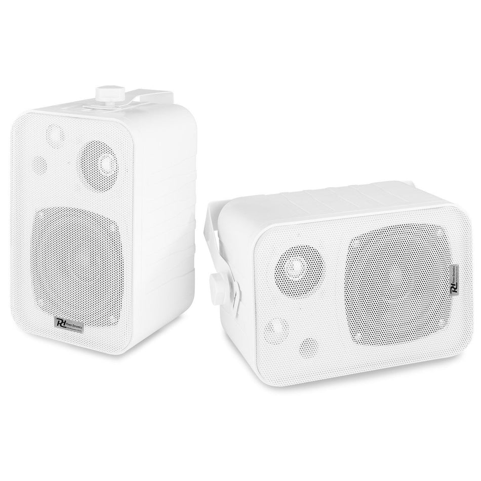 Power Dynamics BV40B - Conjunto de altavoces de ambiente Blanco 4" 100V - Tempo Shop