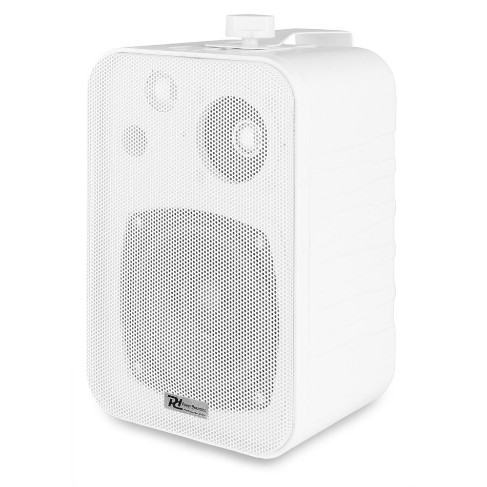 Power Dynamics BV40B - Conjunto de altavoces de ambiente Blanco 4" 100V - Tempo Shop