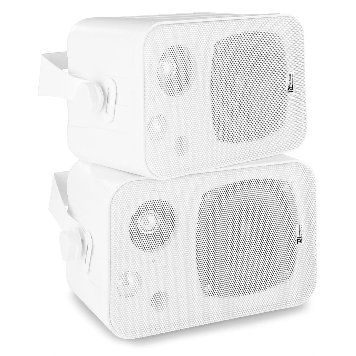 Power Dynamics BV40B - Conjunto de altavoces de ambiente Blanco 4" 100V - Tempo Shop