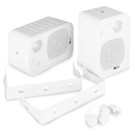 Power Dynamics BV40B - Conjunto de altavoces de ambiente Blanco 4" 100V - Tempo Shop