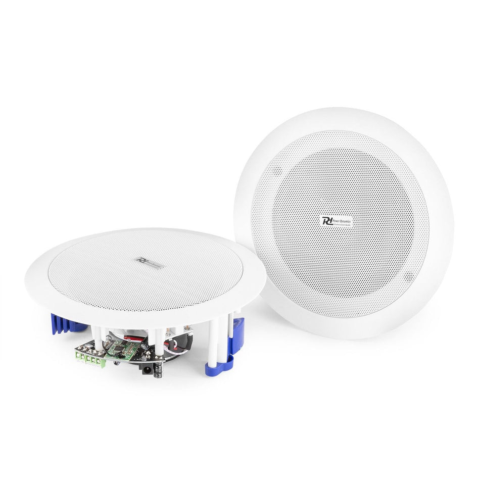 Power Dynamics CSBT60 - Conjunto activo de altavoces de techo con BT - Tempo Shop