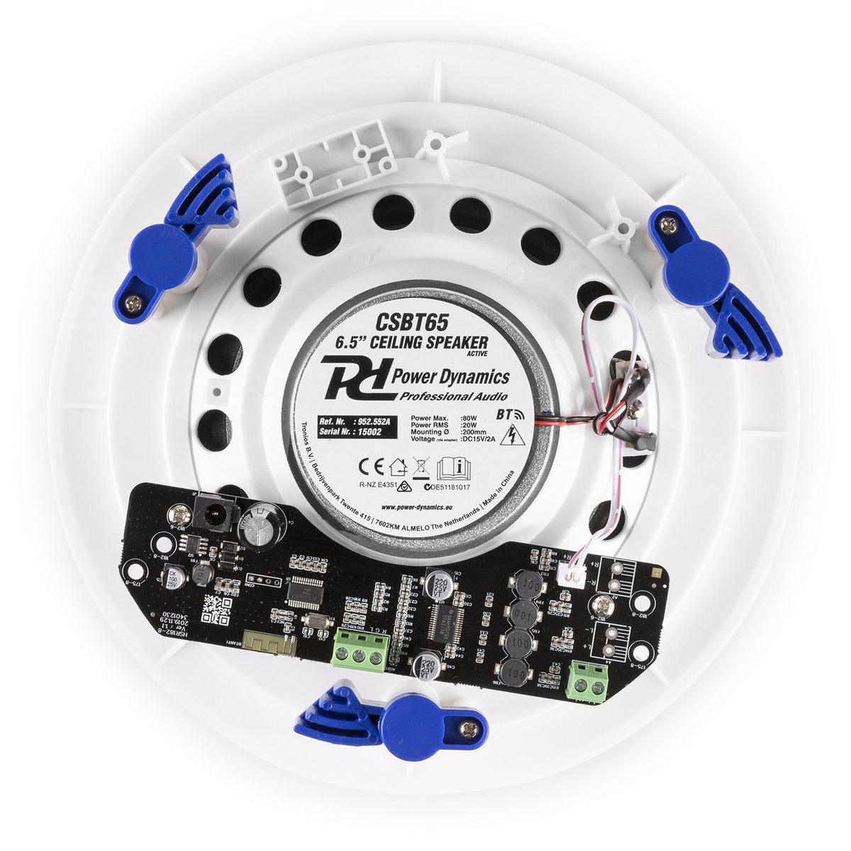 Power Dynamics CSBT65 - Conjunto activo de altavoces de techo con BT - Tempo Shop