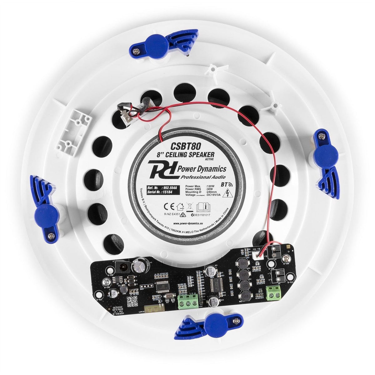 Power Dynamics CSBT80 - Conjunto activo de altavoces de techo con BT - Tempo Shop