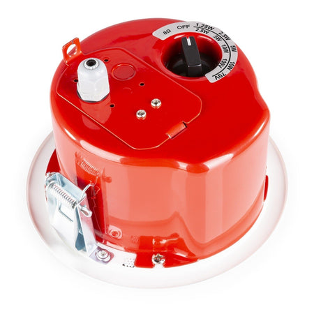 Power Dynamics CSF6 - Altavoz de techo con cubierta protectora 6,5” 100V - Tempo Shop