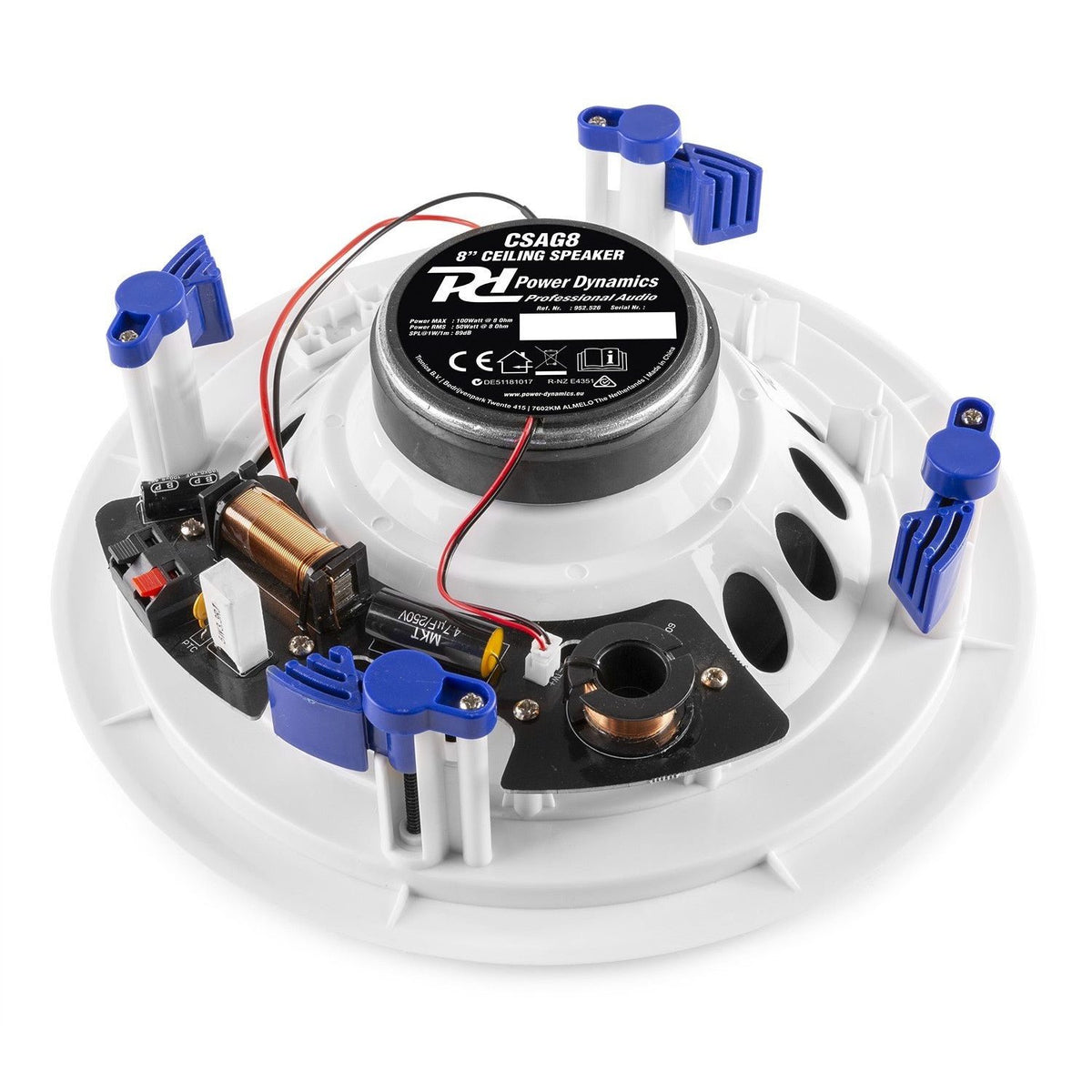 Power Dynamics CSSG8 - Altavoz de techo 8” Alu - Tempo Shop