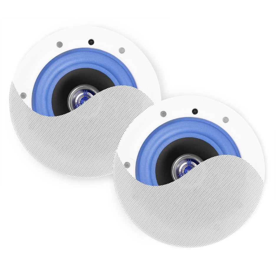 Power Dynamics ESCS6 - Conjunto altavoces de techo de bajo perfil 6,5” - Tempo Shop