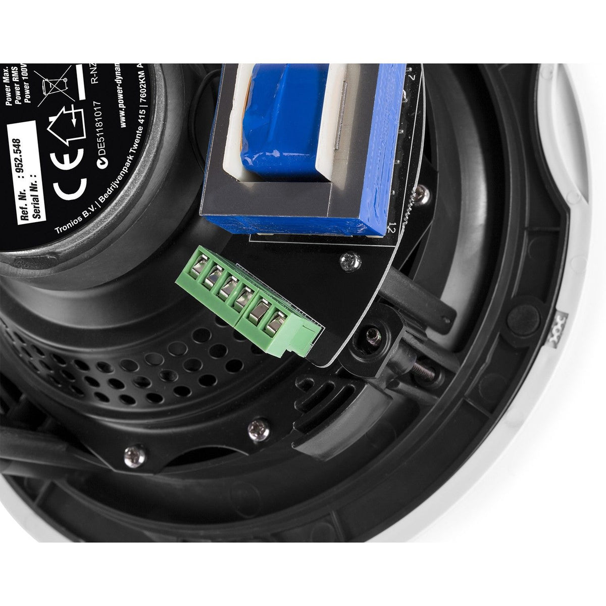 Power Dynamics FCS6 - Altavoces de techo de bajo perfil 100V 6,5" - Tempo Shop