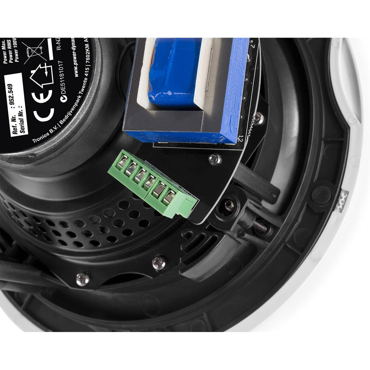 Power Dynamics FCS8 - Altavoces de techo de bajo perfil 100V 8" - Tempo Shop