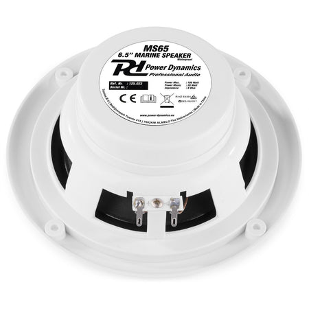 Power Dynamics MS65 - Conjunto altavoces Marino intemperie 6.5" 100W - Tempo Shop