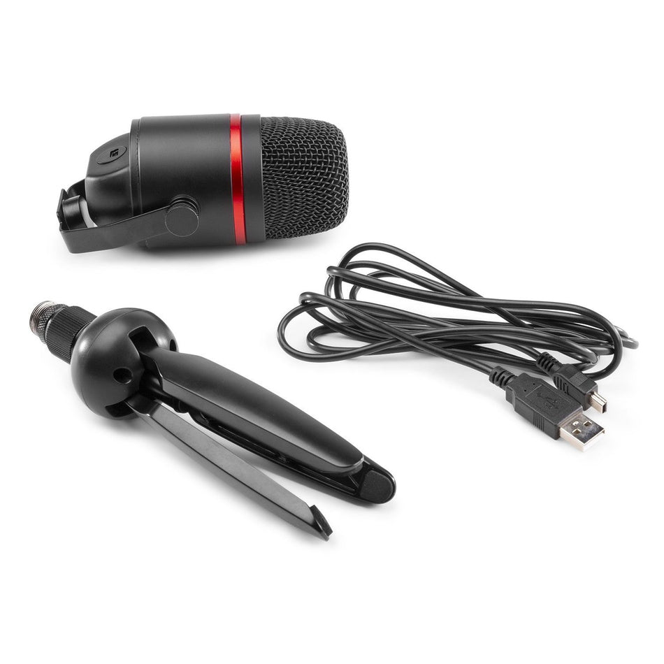 Power Dynamics PCM100 - Conjunto micrófono condensador USB - Tempo Shop