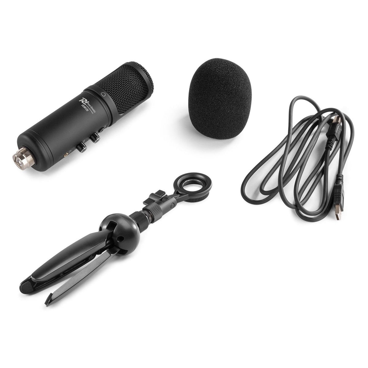 Power Dynamics PCM120 - Conjunto micrófono condensador USB - Tempo Shop