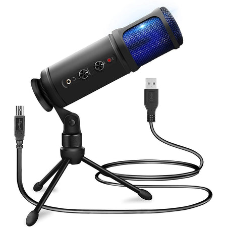 Power Dynamics PCM120 - Conjunto micrófono condensador USB - Tempo Shop