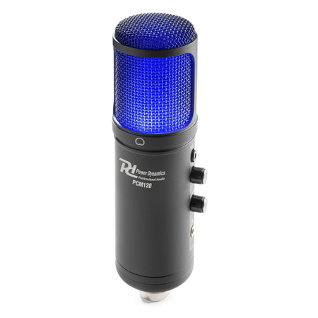 Power Dynamics PCM120 - Conjunto micrófono condensador USB - Tempo Shop