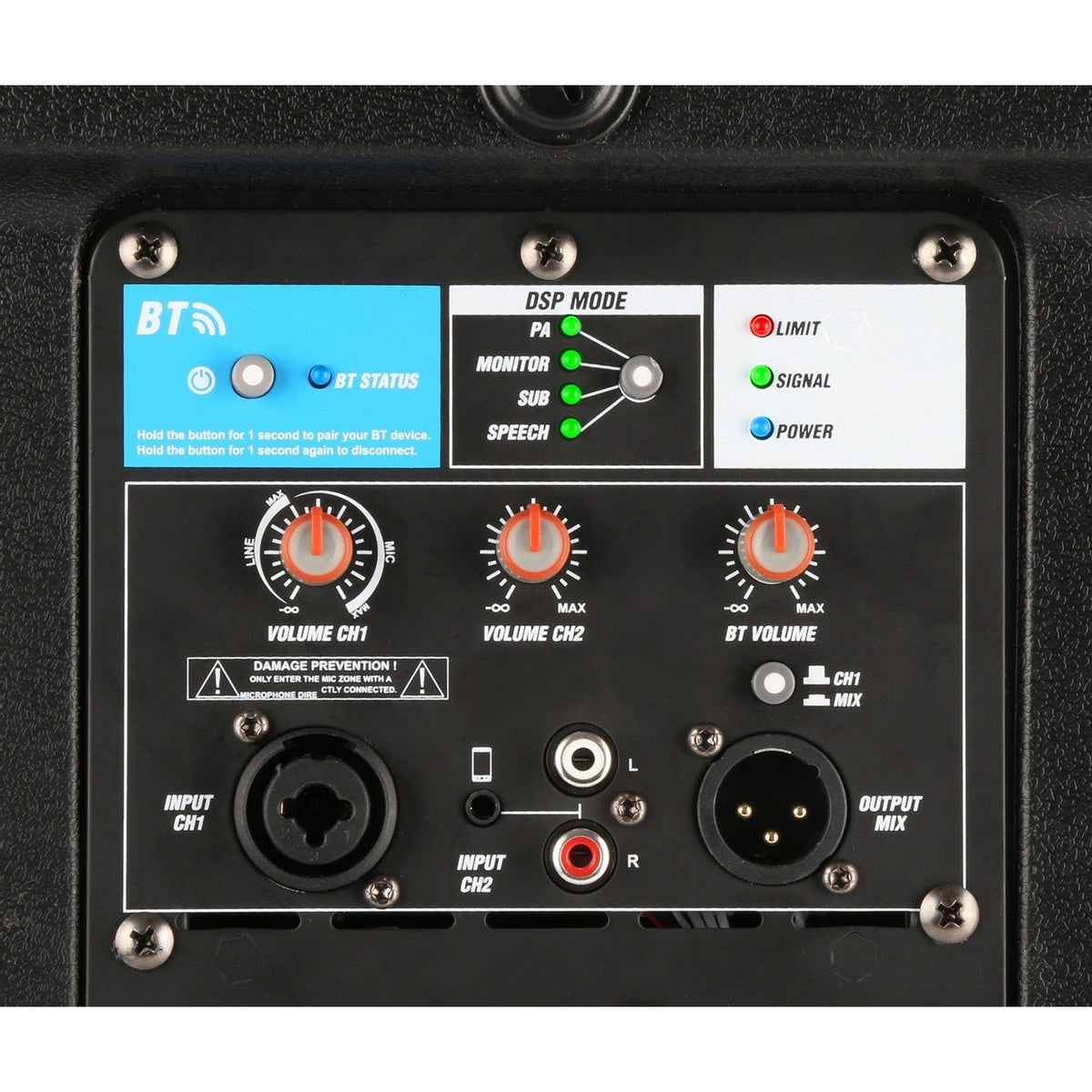 Power Dynamics PD410A - Bafle Activo BI - Amplificado 10" 800W - Tempo Shop