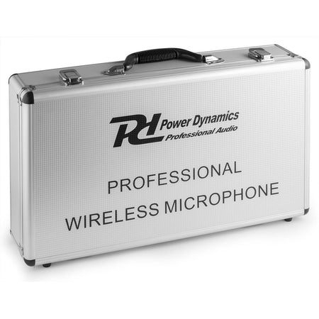 Power Dynamics PD504B - Micrófono inalámbrico de 4x 50 canales UHF con 4 micrófonos de cabeza - Tempo Shop