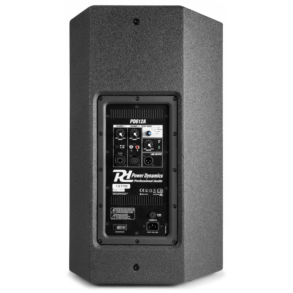 Power Dynamics PD612A - Bafle Activo 12" - Tempo Shop
