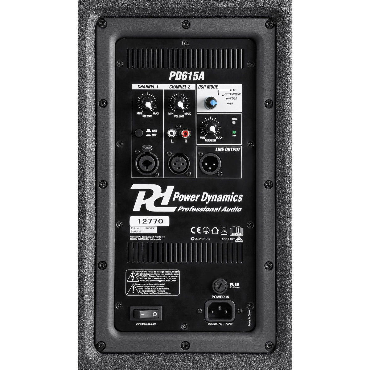 Power Dynamics PD615A - Bafle Activo 15'' - Tempo Shop