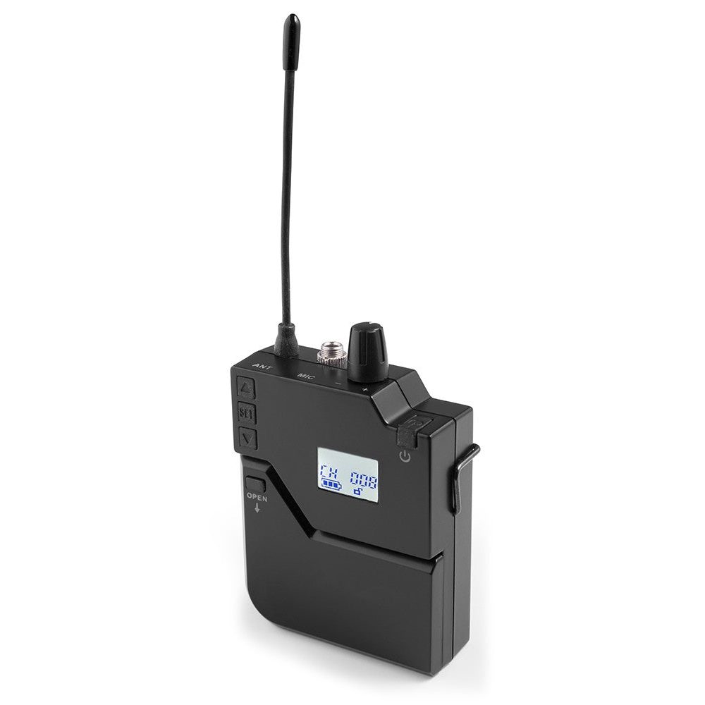 Power Dynamics PD632C - 2x 20 Canales Digital UHF Micrófono inalámbrico Combi - Tempo Shop