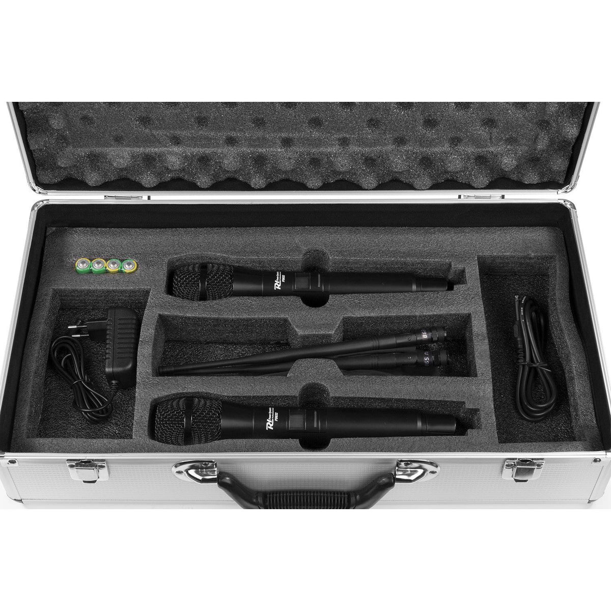 Power Dynamics PD632H - 2x 20 Canales Digital UHF Micro Inalámbrico con 2 micros - Tempo Shop